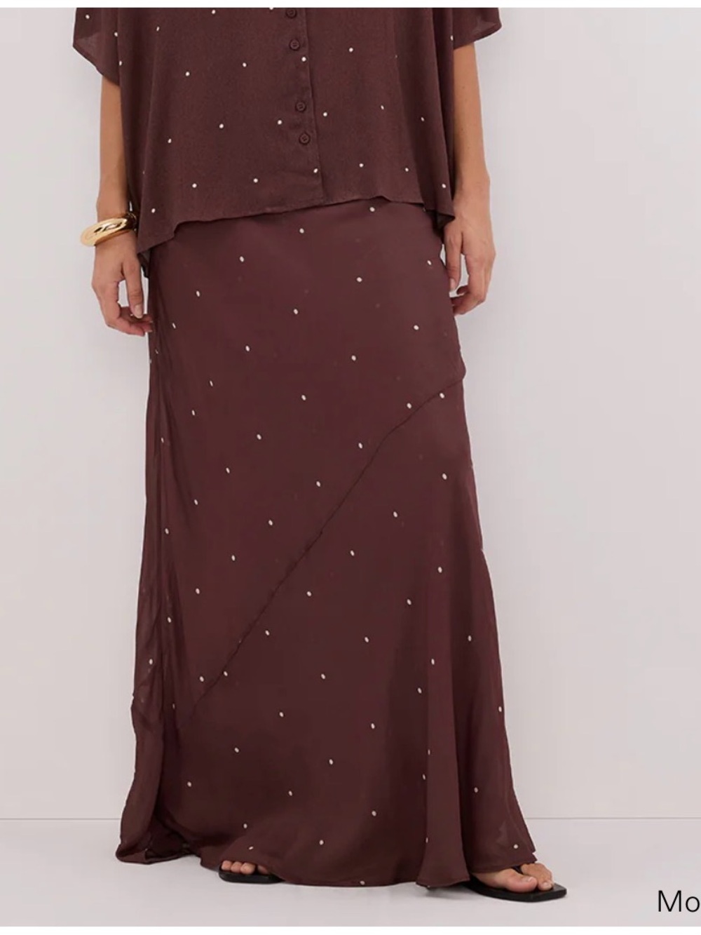 DISSH Melrose Walnut Skirt - part of matching set